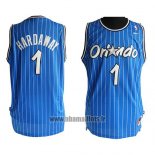 Maillot Orlando Magic Anfernee Hardaway No 1 Retro Bleu